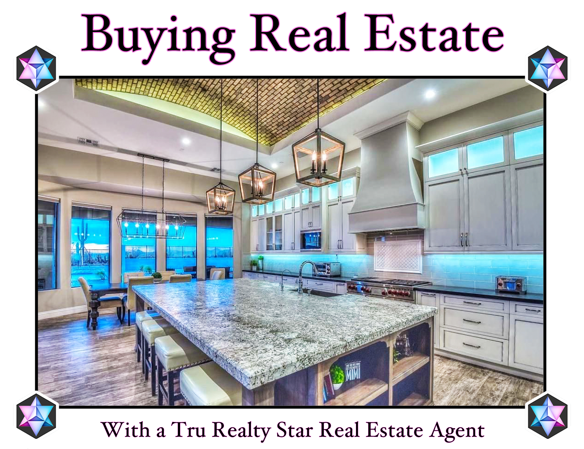 I am a Tru Realty Star Real Estate Agent helping people buy, sell, rent, and invest in Arizona's North Phoenix areas of Anthem, Carefree, Cave Creek, Glendale, Fountain Hills, Paradise Valley, Peoria, Scottsdale, and Surprise